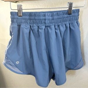 lululemon athletica Hottie Hot Women's Athletic Shorts in Steel Blue